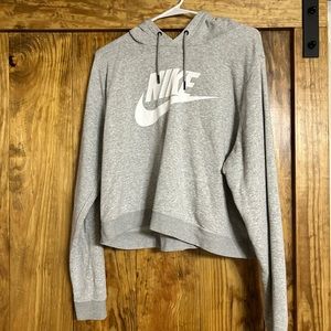 Nike crop hoodie